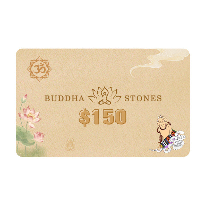 Buddhist Blessing Convey Good Luck Gift Certificate
