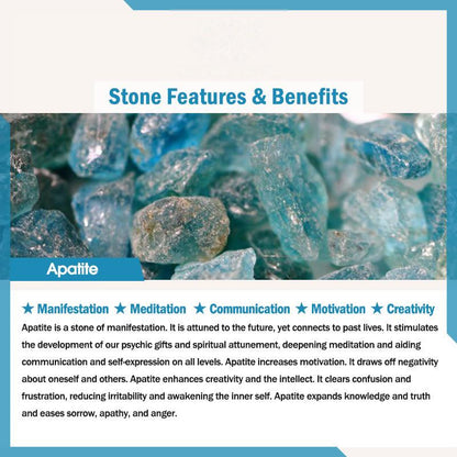 Buddhist Blessing  Stone Various Crystals Malachite Lazurite Hemimorphite Calmness Bracelet