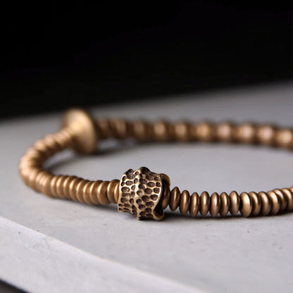 Buddhist Blessing Balance Copper Luck Brass Bracelet