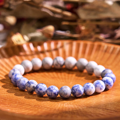 Buddhist Blessing Let The Past Go Blue Series Calm Tranquility Bracelet