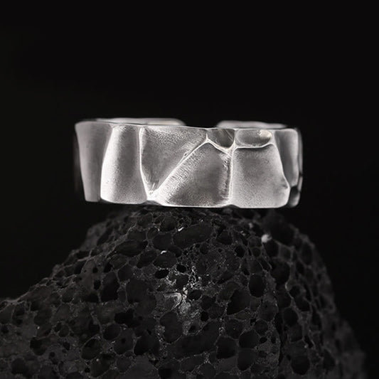 Buddhist Blessing 999 Sterling Silver Adjustable Protection Ring