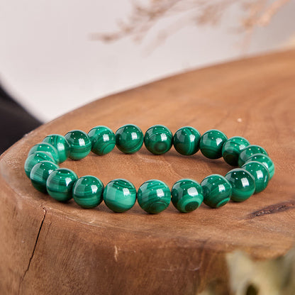 Buddhist Blessing Natural Malachite Protection Calmness Bracelet