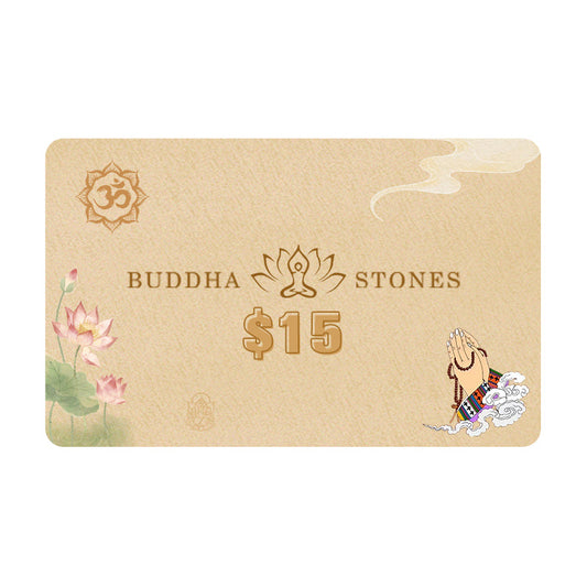 Buddhist Blessing Convey Good Luck Gift Certificate