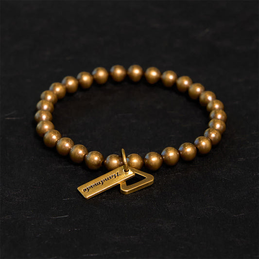 Buddhist Blessing Copper Beads Balance Bracelet