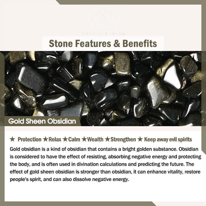 Buddhist Blessing Various Crystal Stone Amethyst Green Aventurine Rose Quartz Healing Bracelet