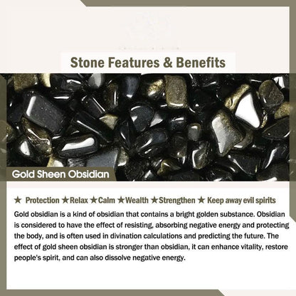 Buddhist Blessing Various Crystal Stone Amethyst Green Aventurine Rose Quartz Healing Bracelet