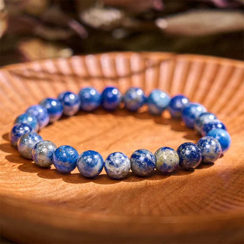 Buddhist Blessing Stone Lazurite Positive Balance Bracelet