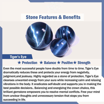 Buddhist Blessing Various Tiger Eye Confidence Bracelet