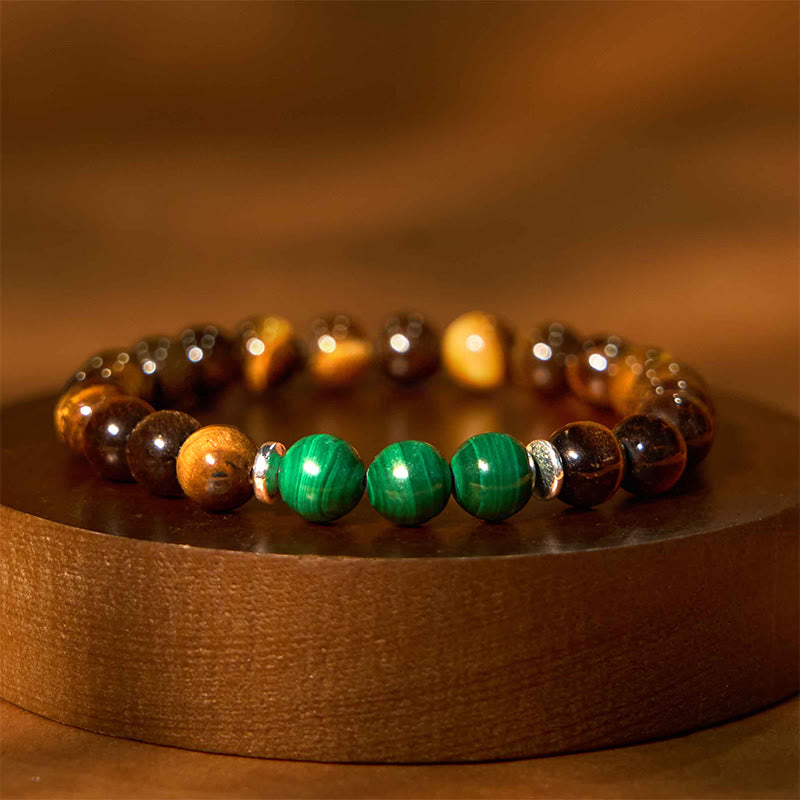 Buddhist Blessing Various Tiger Eye Confidence Bracelet