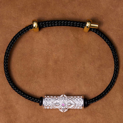 Buddhist Blessing Copper Luck Red String Bracelet