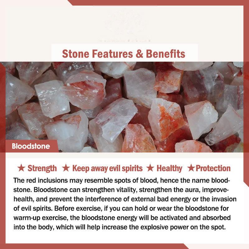 Buddhist Blessing 4mm Various Stone Crystal Mini Beads Healing Bracelet