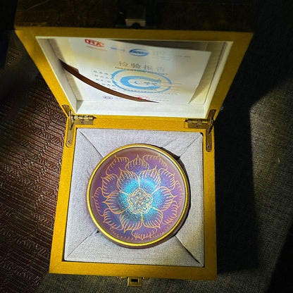 Buddhist Blessing Handmade Chinese Jianzhan Lotus Flower Pattern Ceramic Teacup Kung Fu Tea Cup 150ml