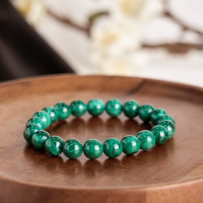 Buddhist Blessing Natural Malachite Protection Calmness Bracelet
