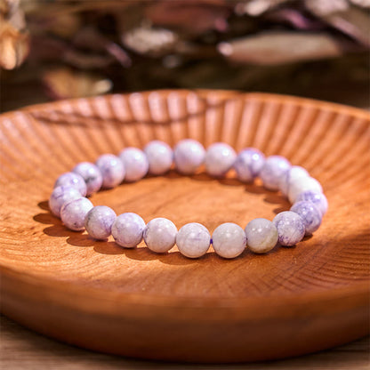 Buddhist Blessing Keep Calm Purple Series Healing Love Bracelet