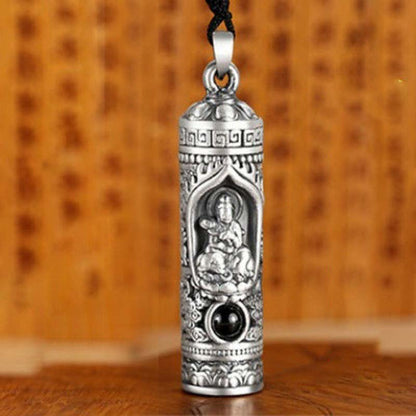 Buddha Stones Chinese Zodiac Natal Buddha Projection Prosperity Necklace Pendant