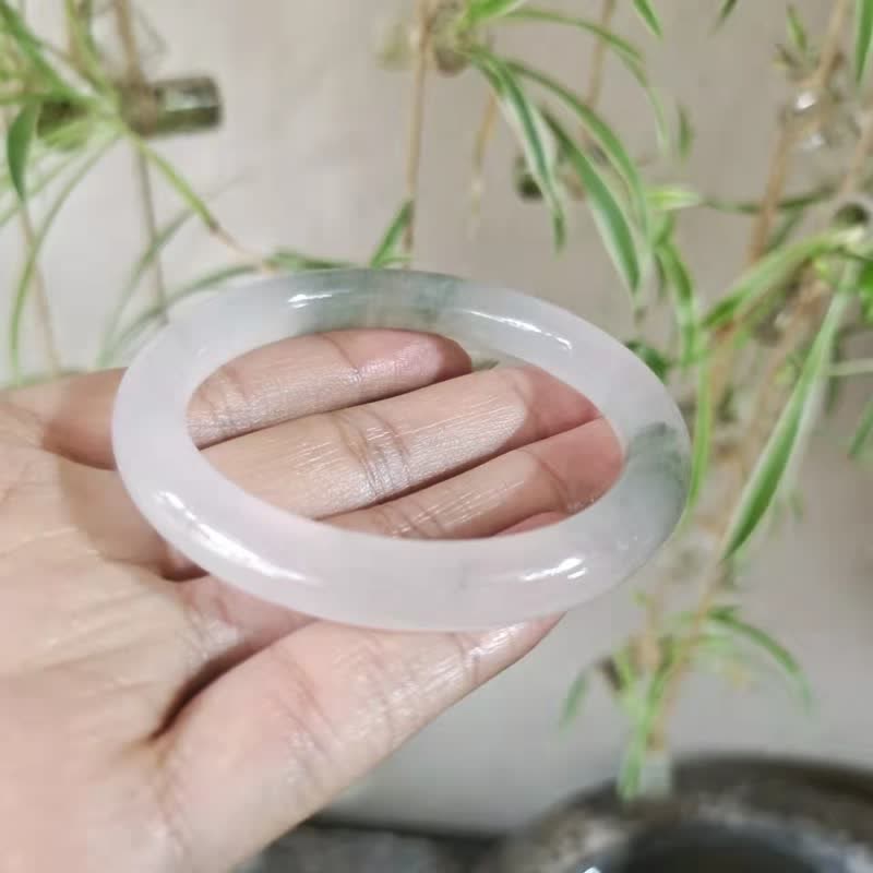 Buddha Stones Jade Abundance Luck Blessing Bracelet Bangle