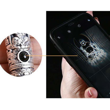 Buddha Stones Chinese Zodiac Natal Buddha Projection Prosperity Necklace Pendant