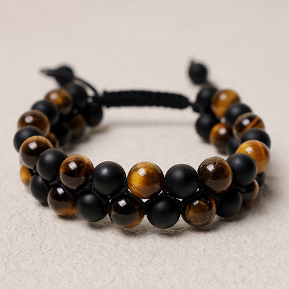 Buddha Stones Protection Tiger's Eye Bracelet