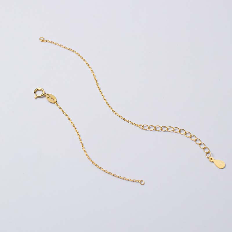 Buddha Stones 925 Sterling Silver Semi-finished Chain Blessing Bracelet