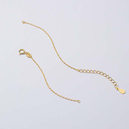 Buddha Stones 925 Sterling Silver Semi-finished Chain Blessing Bracelet