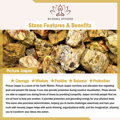 Buddha Stones Amethyst Lazurite Various Crystal Stone Healing Positive Bracelet