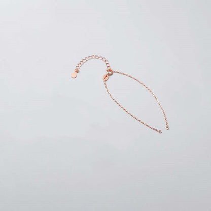 Buddha Stones 925 Sterling Silver Semi-finished Chain Blessing Bracelet